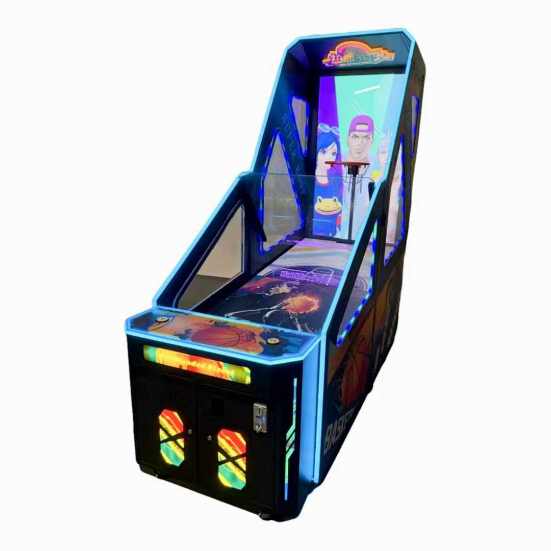 Ticket Redemption Machine - Máquina de Basquete LED Operada por