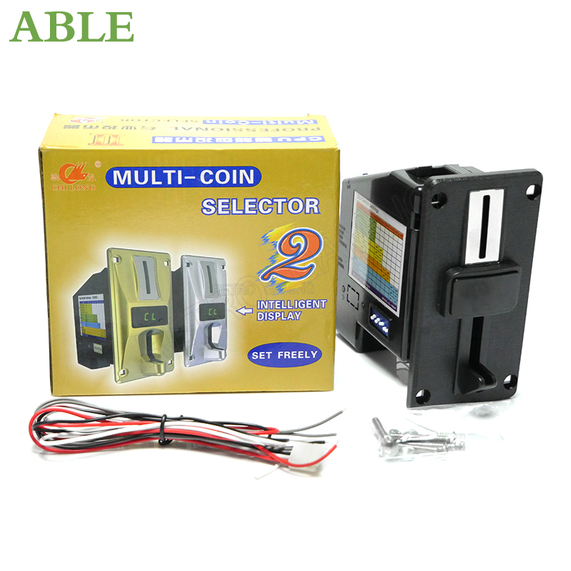 Coin Pusher Machine - Multi Coin Acceptors CL-168 Selector Diferente