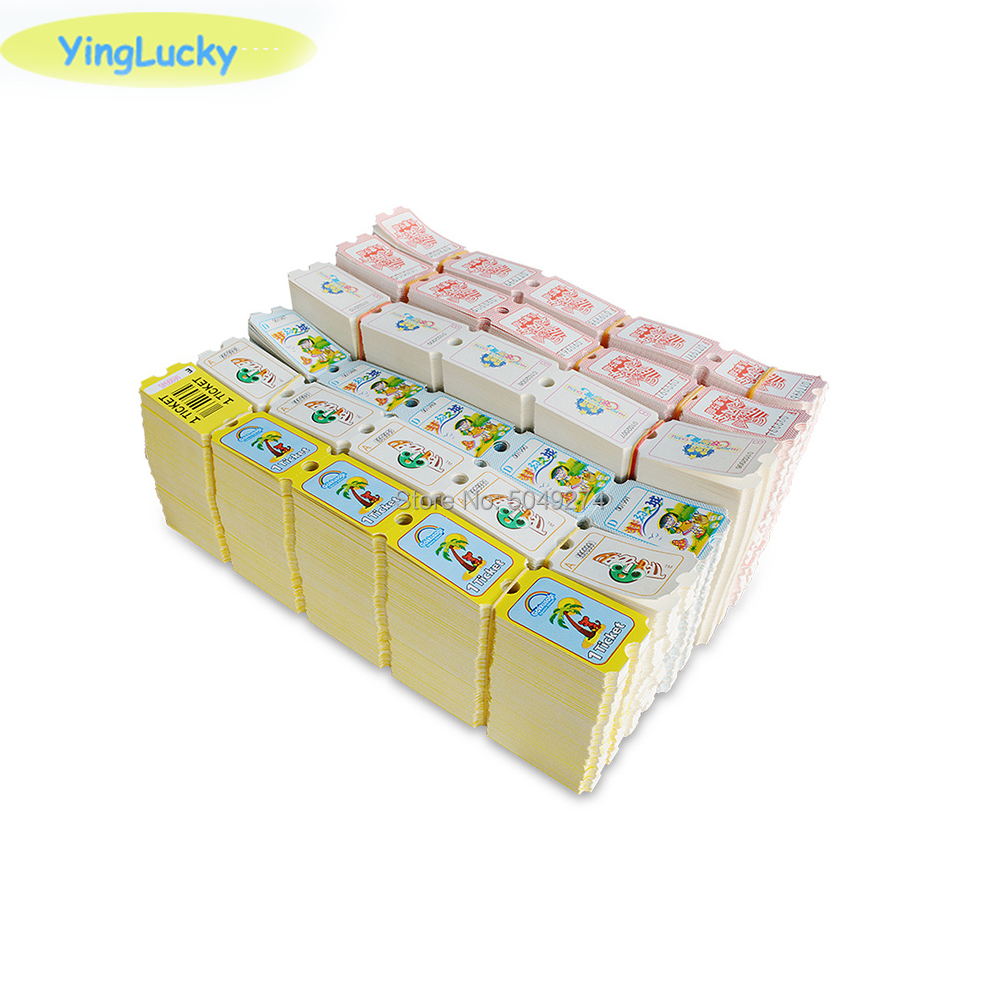 Ticket Redemption Machine - Yinglucky 2000 pçs/lote bilhetes de loteria