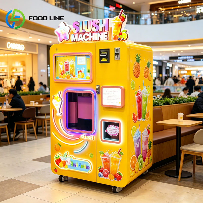 Slushie Machine Vending - Máquina de Venda Automática Inteligente de