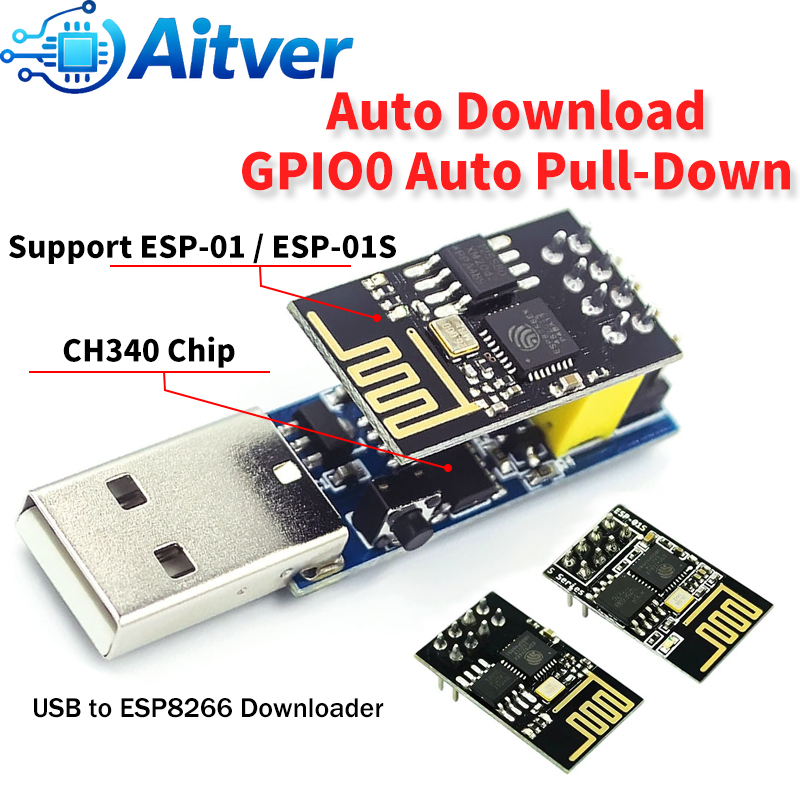 Arduino Vending Machine Project - Adaptador programador esp01 usb para esp8266