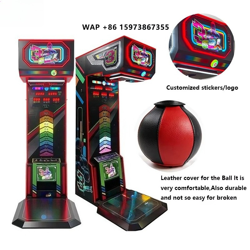 Boxing Machine Arcade - Máquina Simuladora de Boxe Eletrônica: Jogo