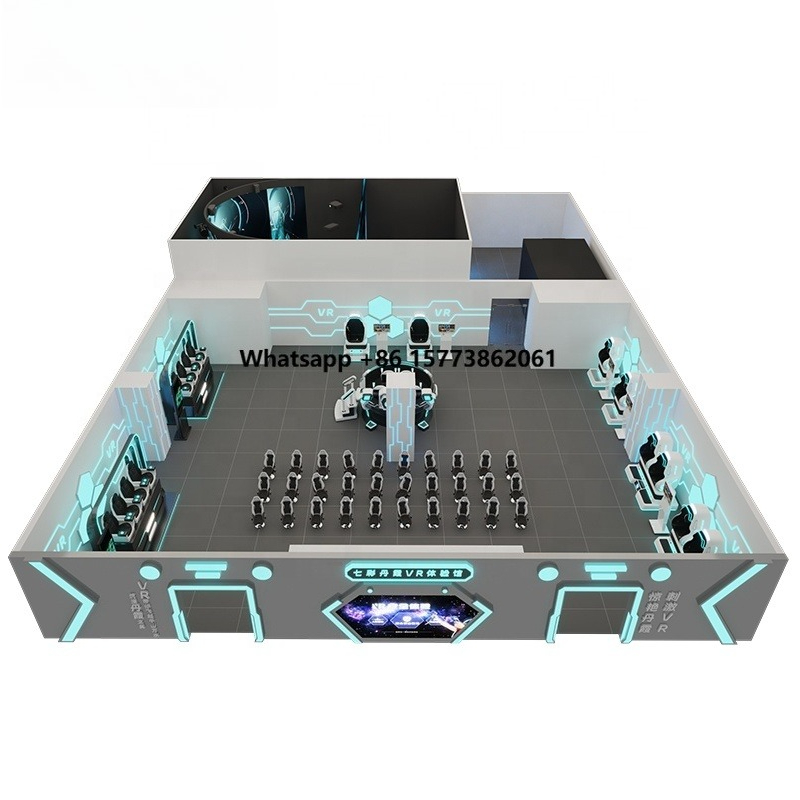 9D Vr Simulator - Parque de Diversões de Realidade Virtual