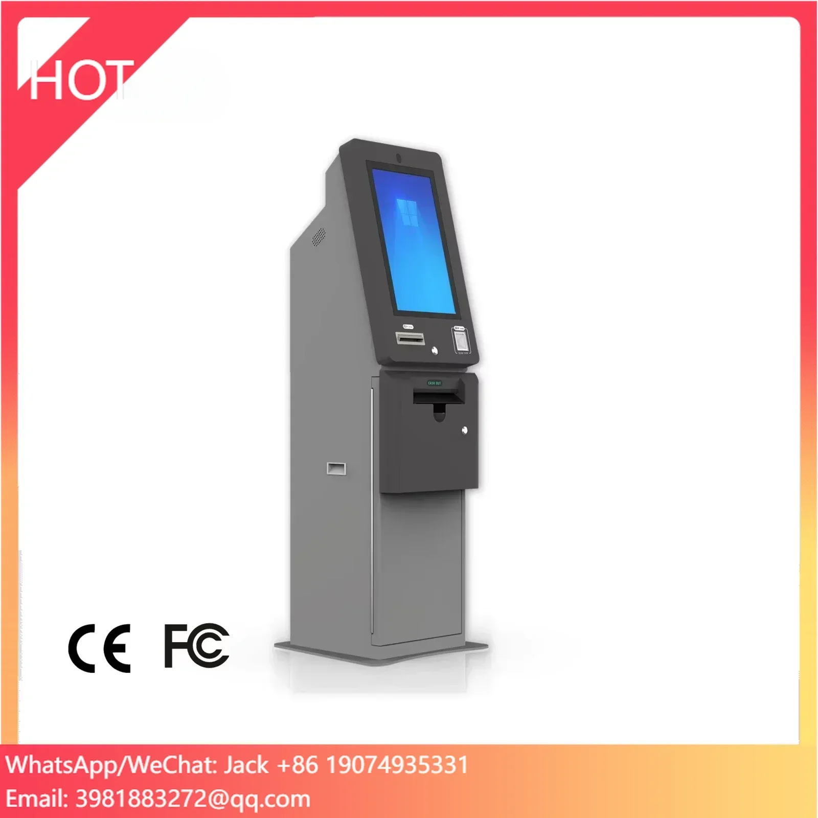Ticket Redemption Machine - Terminal de Resgate de Bilhetes e