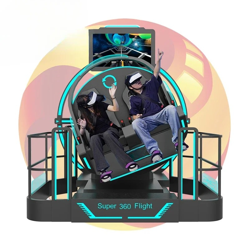 9D Vr Simulator - VR 360 9D Grau de voo