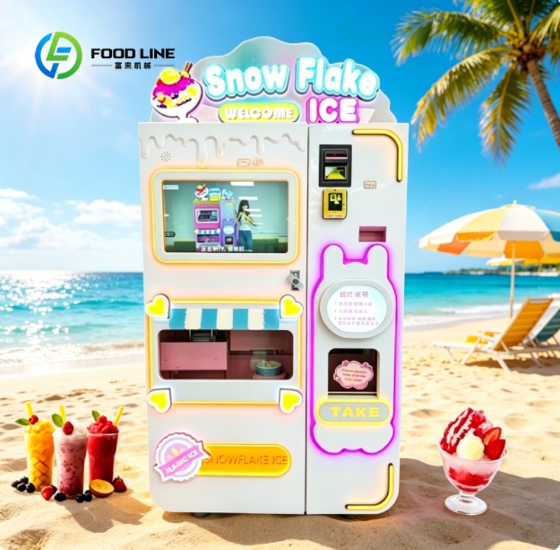 Slushie Machine Vending - Máquina Automática de Smoothie e Slushie