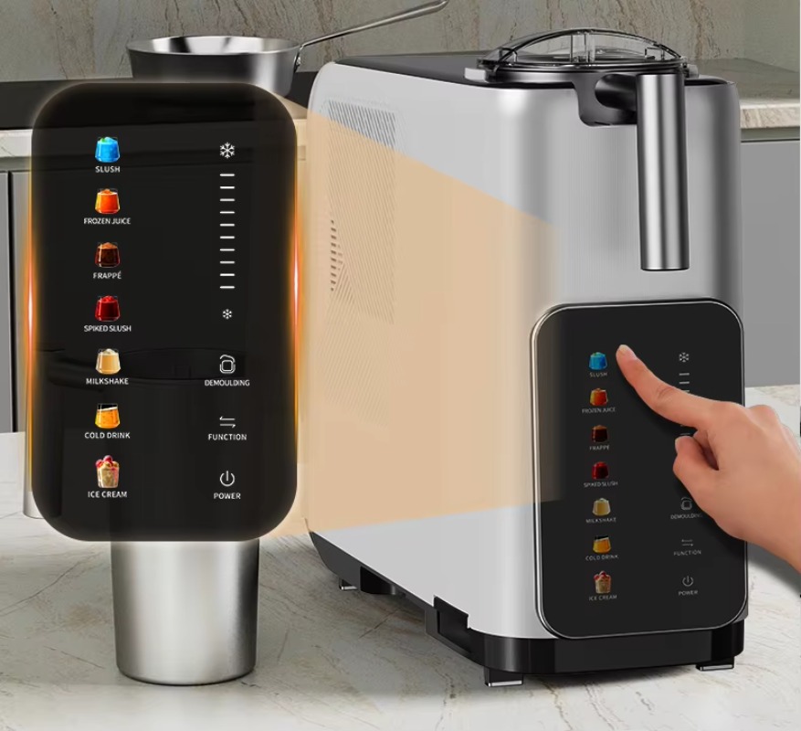 Nova Máquina Popular de Sorvet - Slushie Machine Vending avaliação e preço