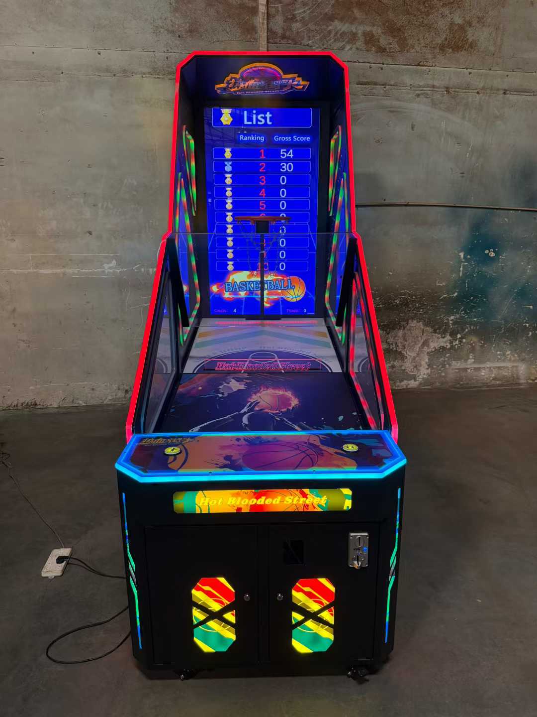 Máquina de Basquete LED Operad - Ticket Redemption Machine avaliação e preço