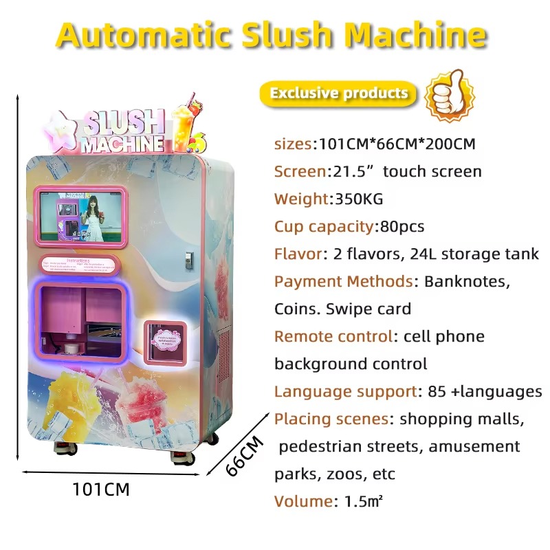 Máquina de Venda Automática de - Slushie Machine Vending avaliação e preço