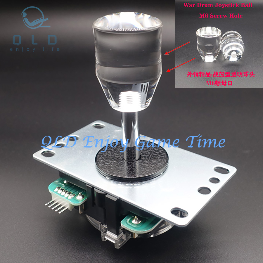 2 pçs arcade vara guerra tambo - Joystick Arcade Parts avaliação e preço
