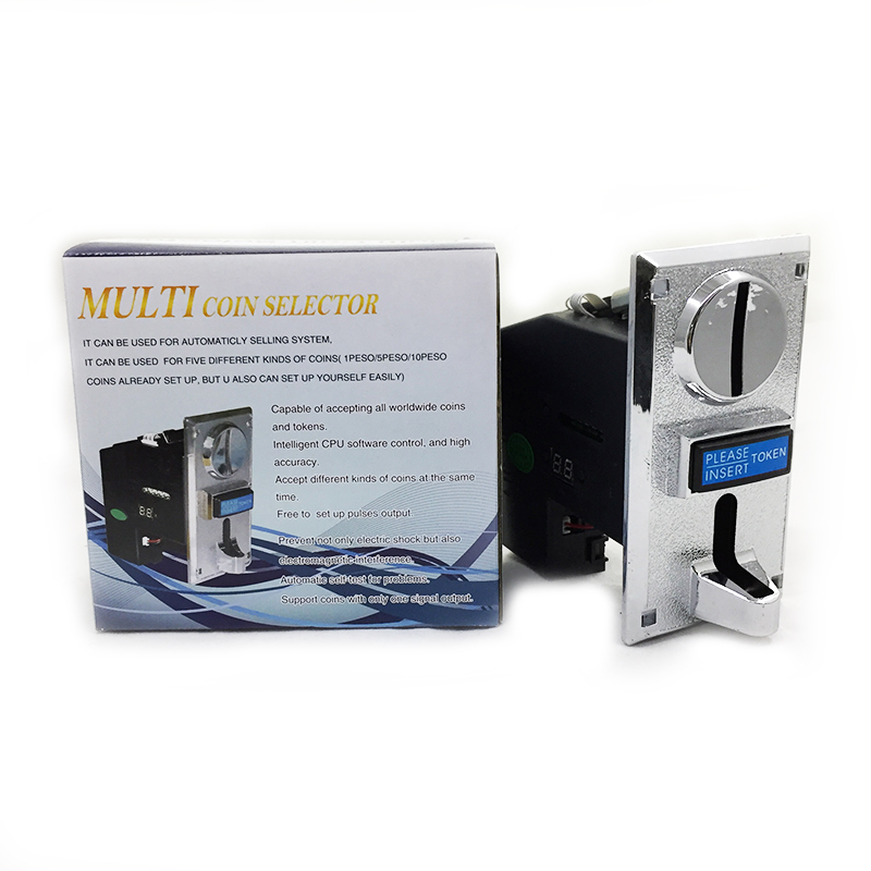 Multi moeda aceitador eletrôni - Ticket Redemption Machine avaliação e preço