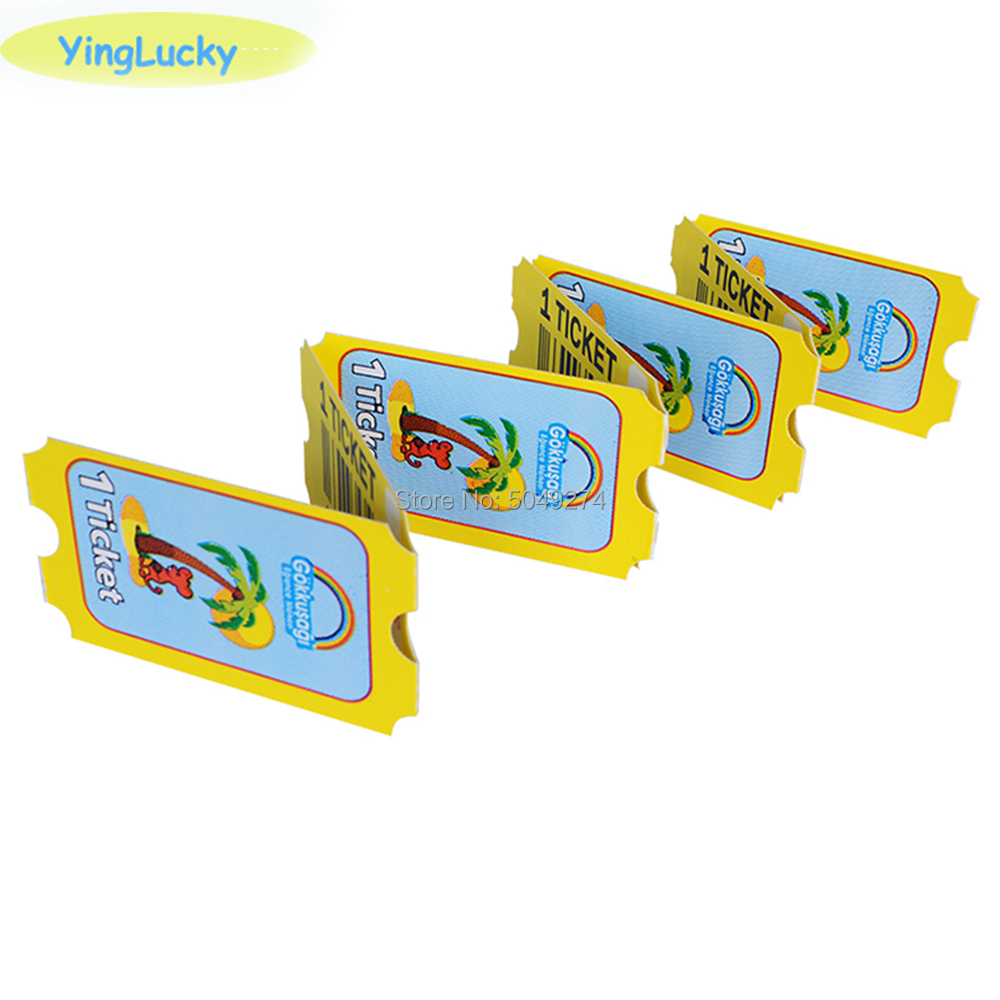 Yinglucky 2000 pçs/lote bilhet - Ticket Redemption Machine avaliação e preço
