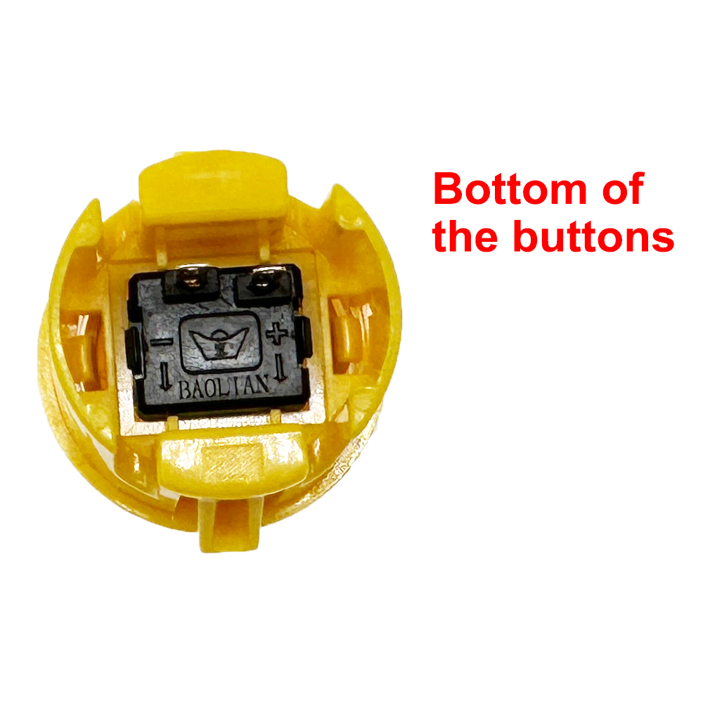 12 Botões Sanwa de 30mm e 24mm - Arcade Wangan Midnight avaliação e preço