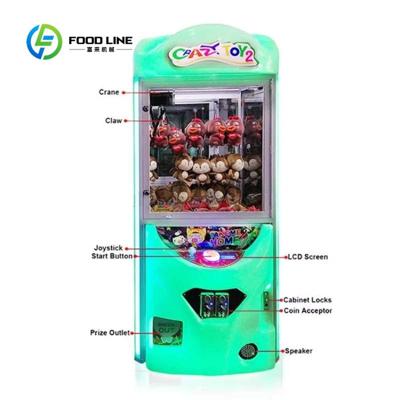 Máquina de Jogo de Grua de Bri - Bill Acceptor Vending avaliação e preço