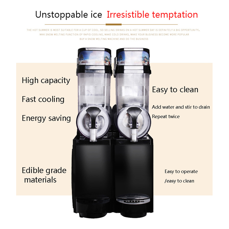 Máquina de Slushie Comercial 1 - Slushie Machine Vending avaliação e preço