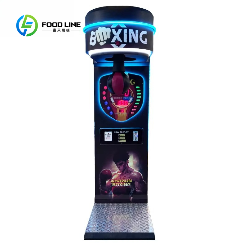 Máquina de Boxe Operada por Mo - Boxing Machine Arcade avaliação e preço