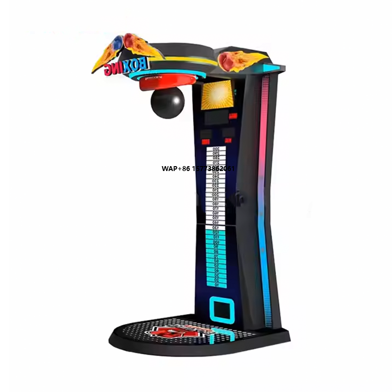 Moeda operado indoor adultos j - Boxing Machine Arcade avaliação e preço