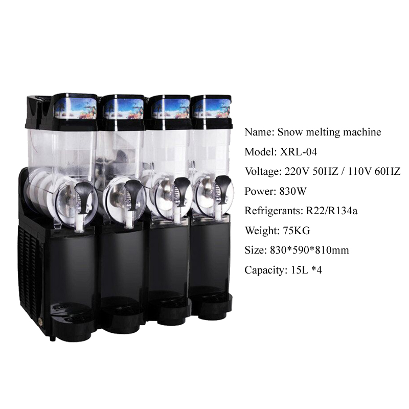 Máquina comercial de slush 15l - Slushie Machine Vending avaliação e preço