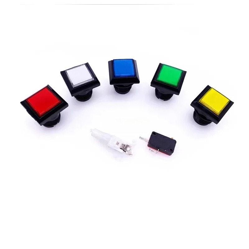 10 peças de botões quadrados u - Arcade Game Cabinet avaliação e preço