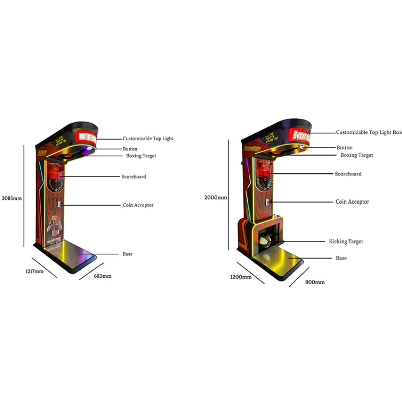 Máquina de Boxe de Rua à Prova - Boxing Machine Arcade avaliação e preço