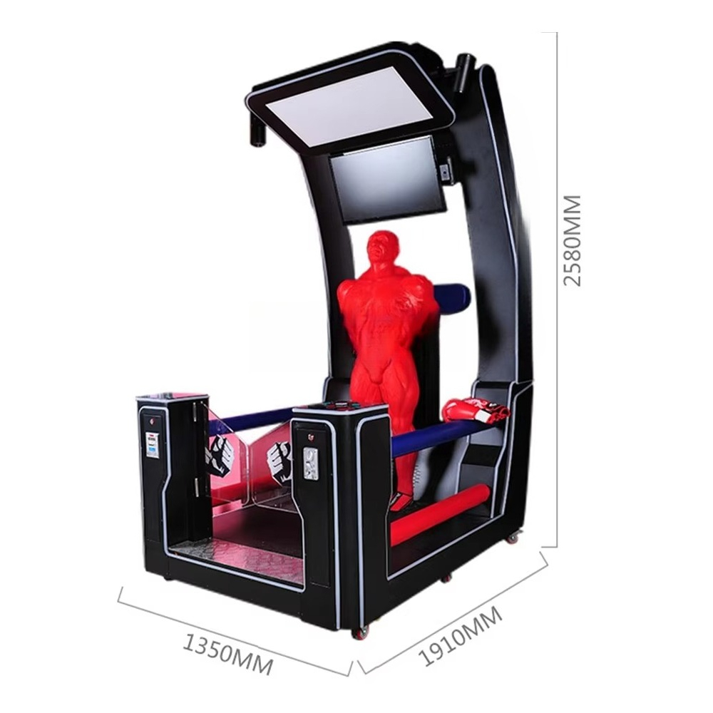 Parque de diversões automático - Boxing Machine Arcade avaliação e preço