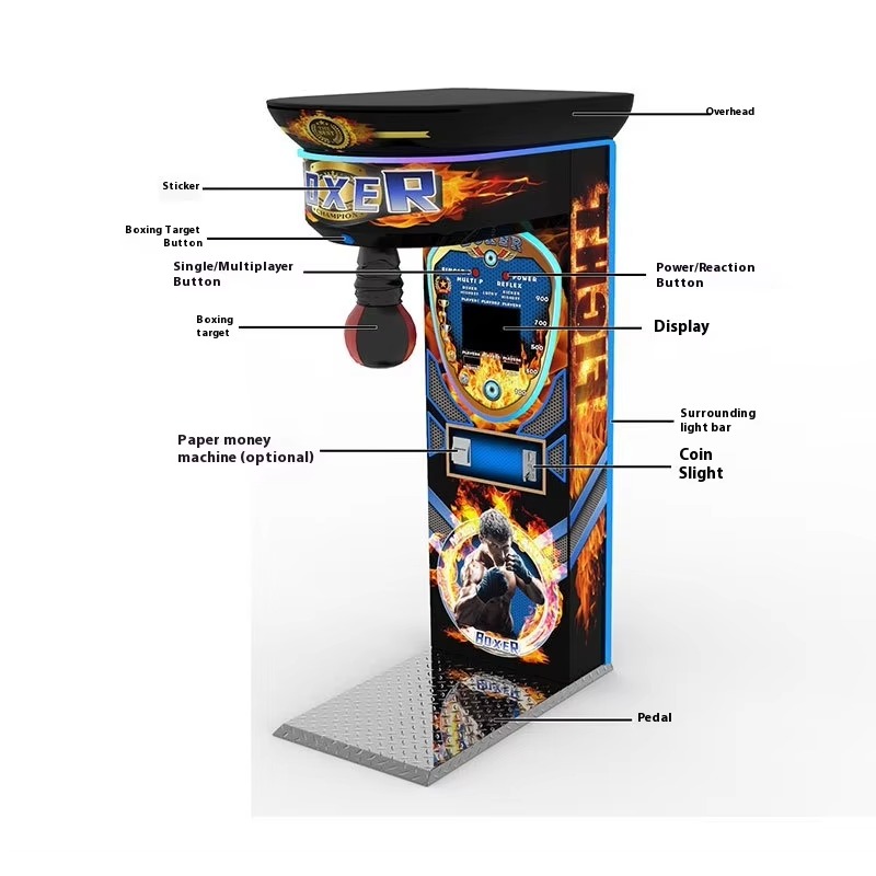 Máquina de Arcade Black King B - Boxing Machine Arcade avaliação e preço