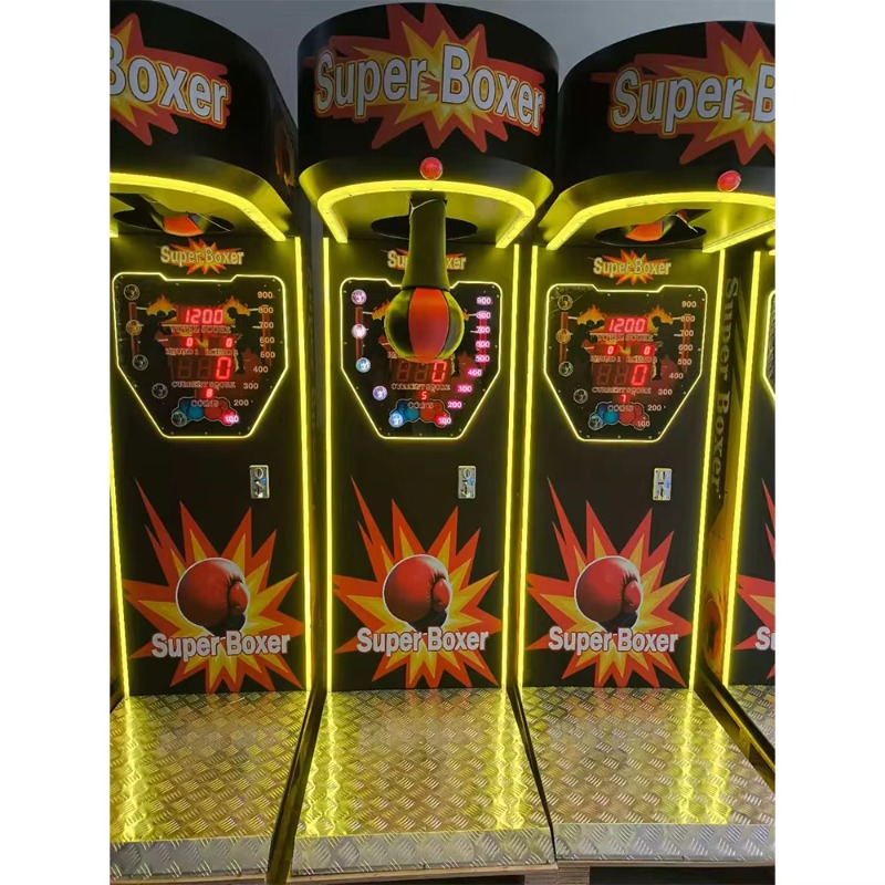 Máquina de Boxe Eletrônica Ope - Boxing Machine Arcade avaliação e preço