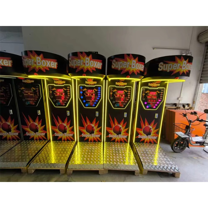 Máquina de Boxe Eletrônica Ope - Boxing Machine Arcade avaliação e preço