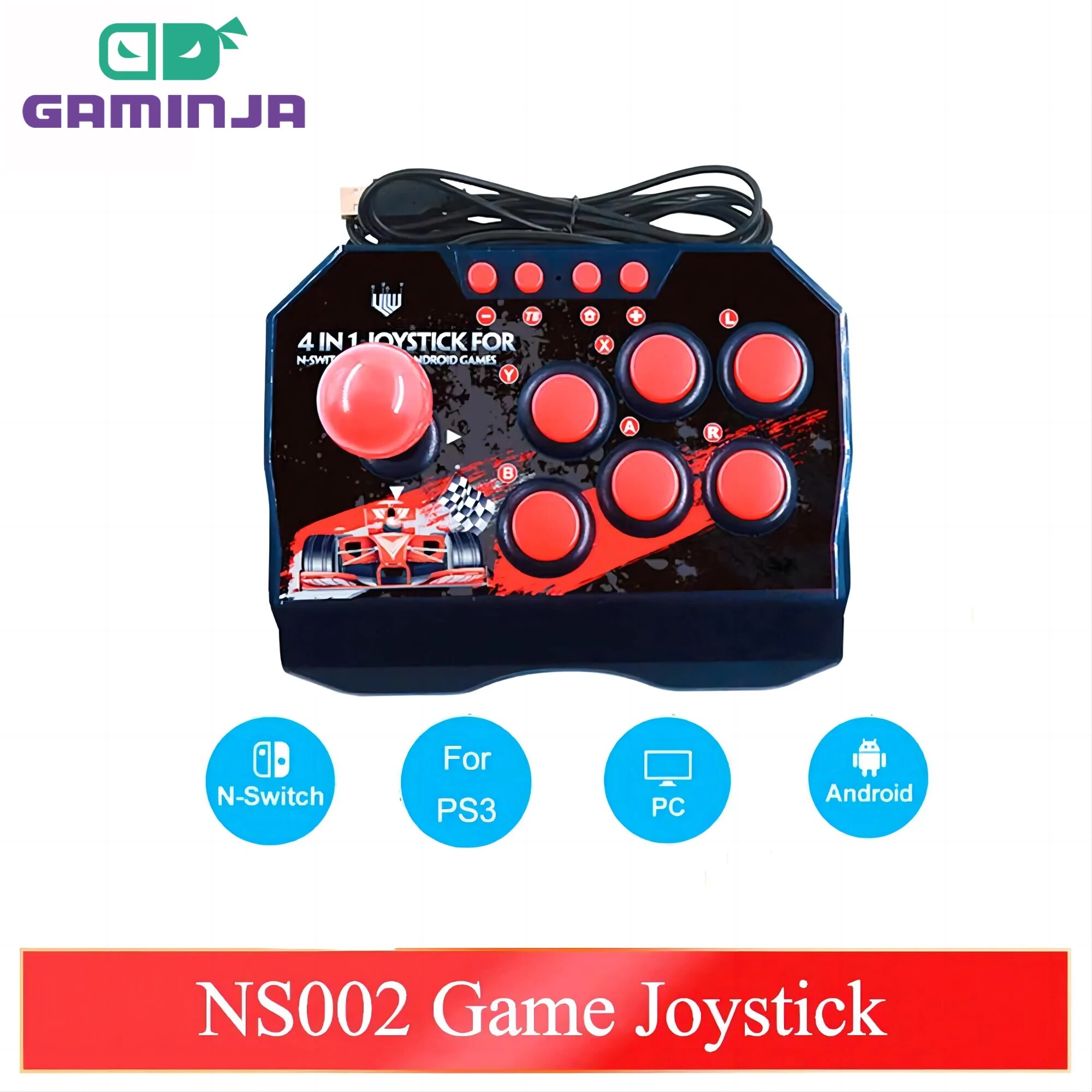GAMINJA NS002 4 Em 1 Retro Arc - Arcade Vibes avaliação e preço