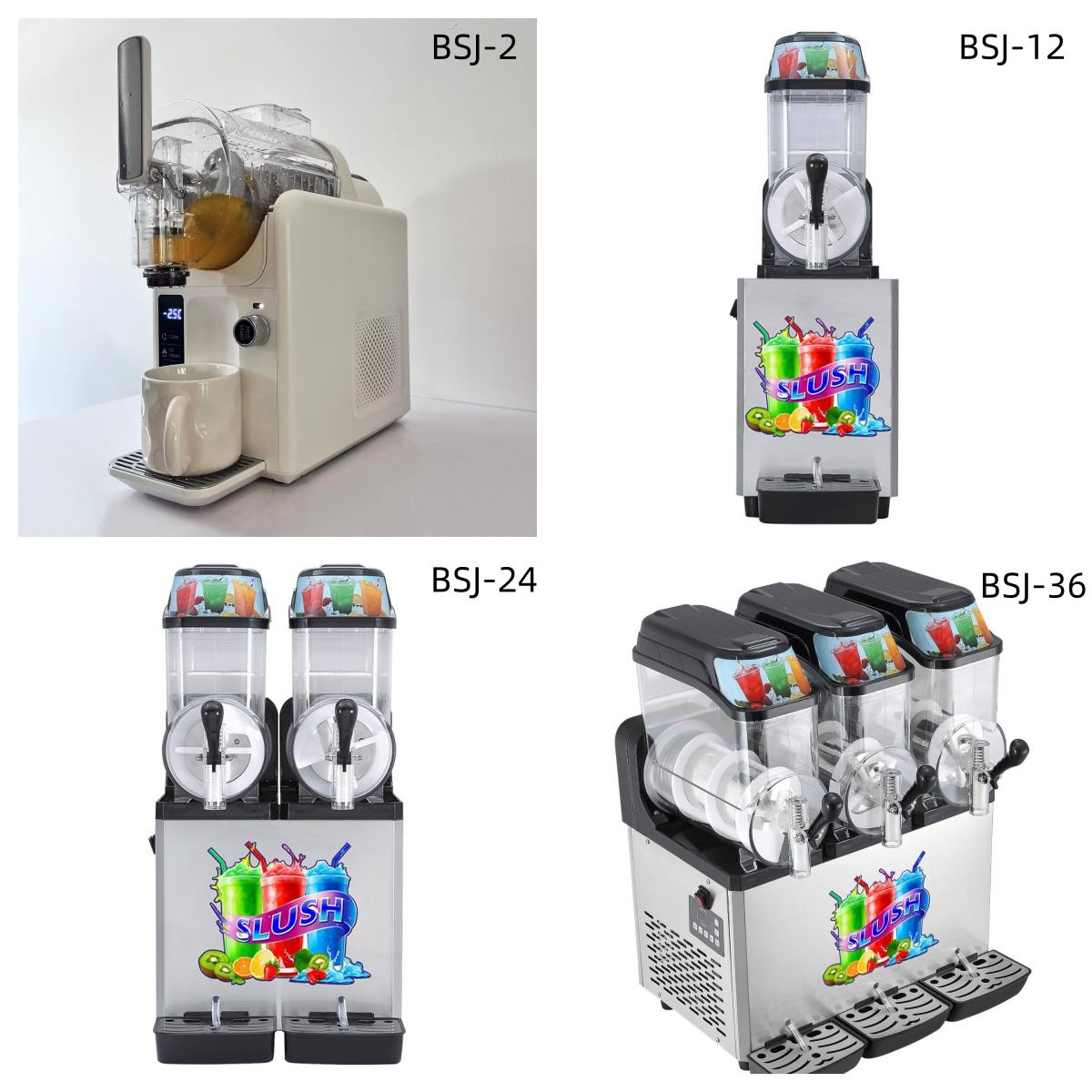 Máquina de Fazer Slushy Automá - Slushie Machine Vending avaliação e preço