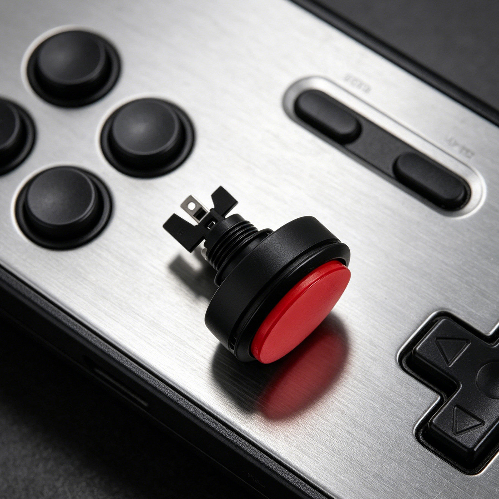 5 Peças de Botão de Arcade Red - Arcade Game Cabinet avaliação e preço