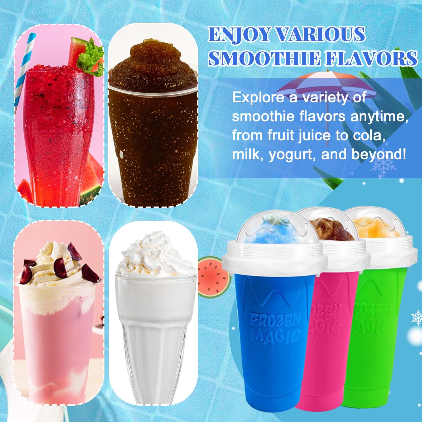 Slushie copo diy magia slushy  - Slushie Machine Vending avaliação e preço