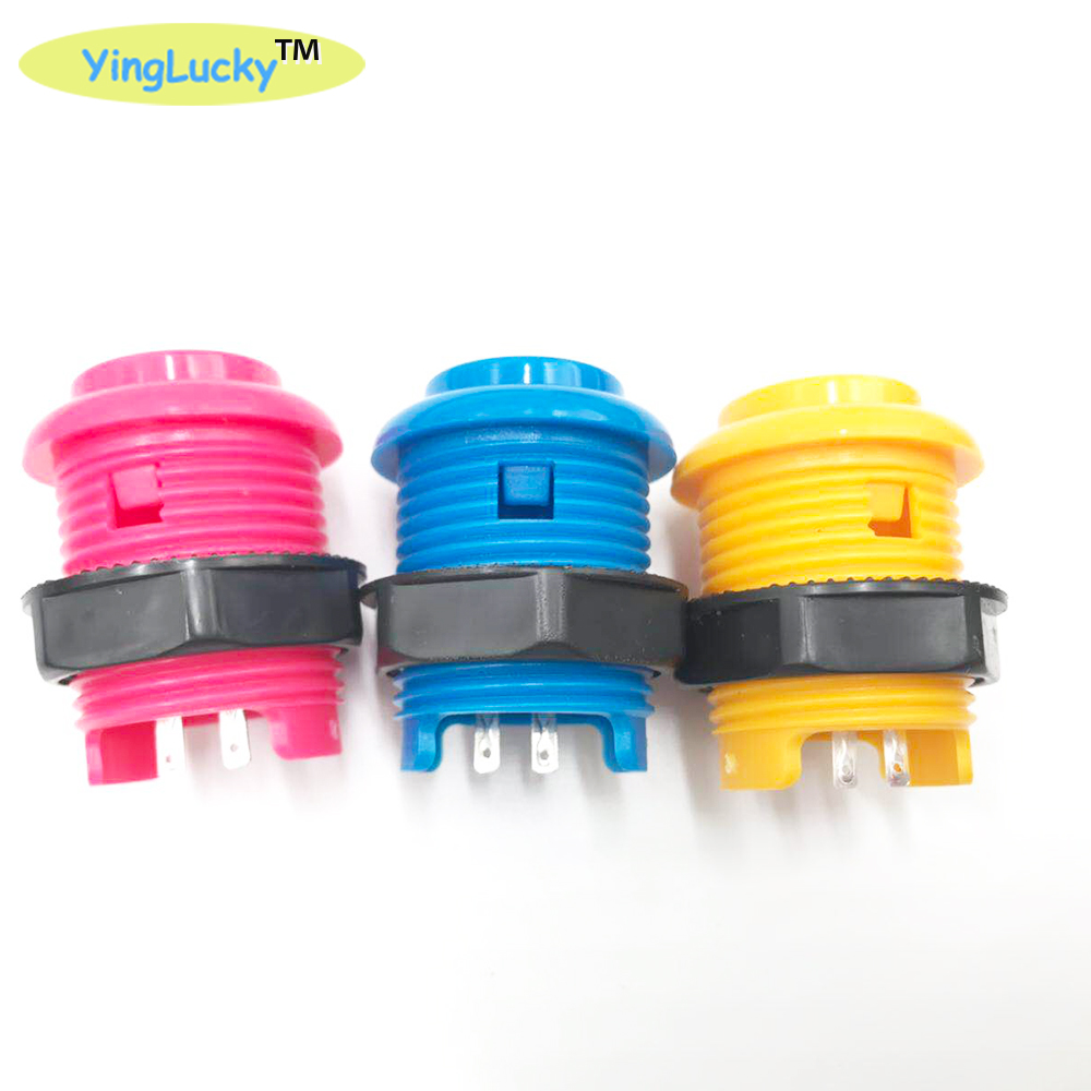 50 Botões de Arcade 28mm 24mm  - Coin Pusher Machine avaliação e preço