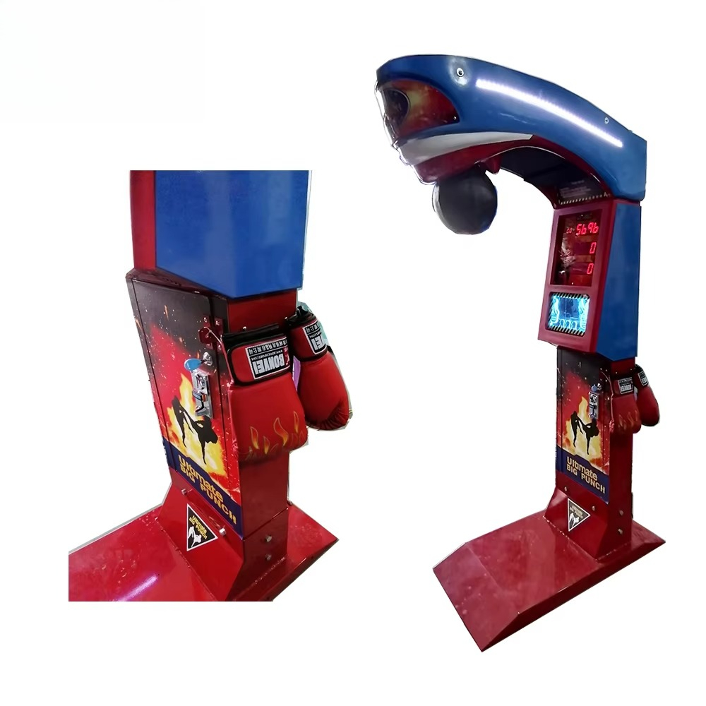 Máquina de Jogo de Boxe Eletrô - Boxing Machine Arcade avaliação e preço