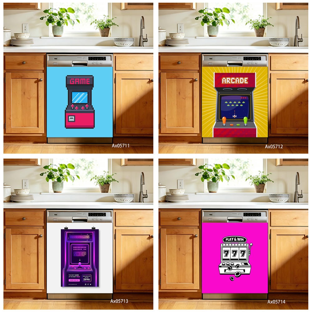Adesivos de Papel de Parede Di - Arcade Game Cabinet avaliação e preço