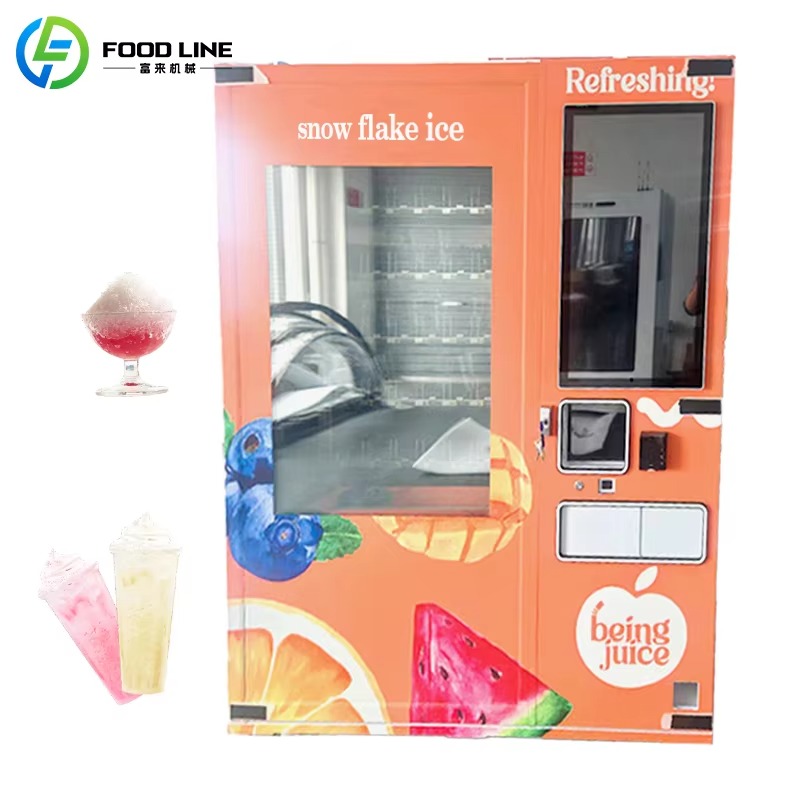 Máquina Automática de Smoothie - Slushie Machine Vending avaliação e preço